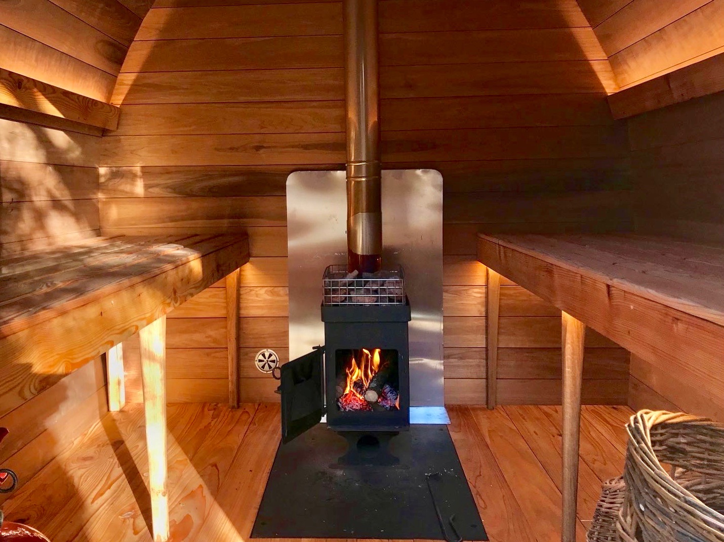 Wood Fired Sauna